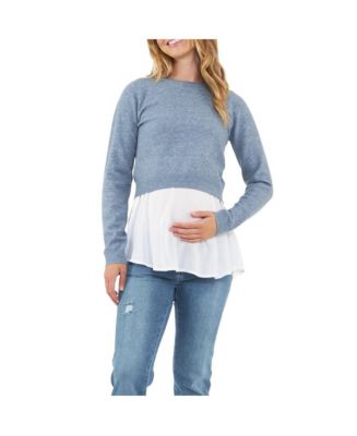Ripe Maternity Maternity Sandy Detachable Nursing Knit - Macy's