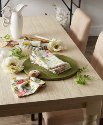 Spring Bouquet Printed Napkin, Set of 6