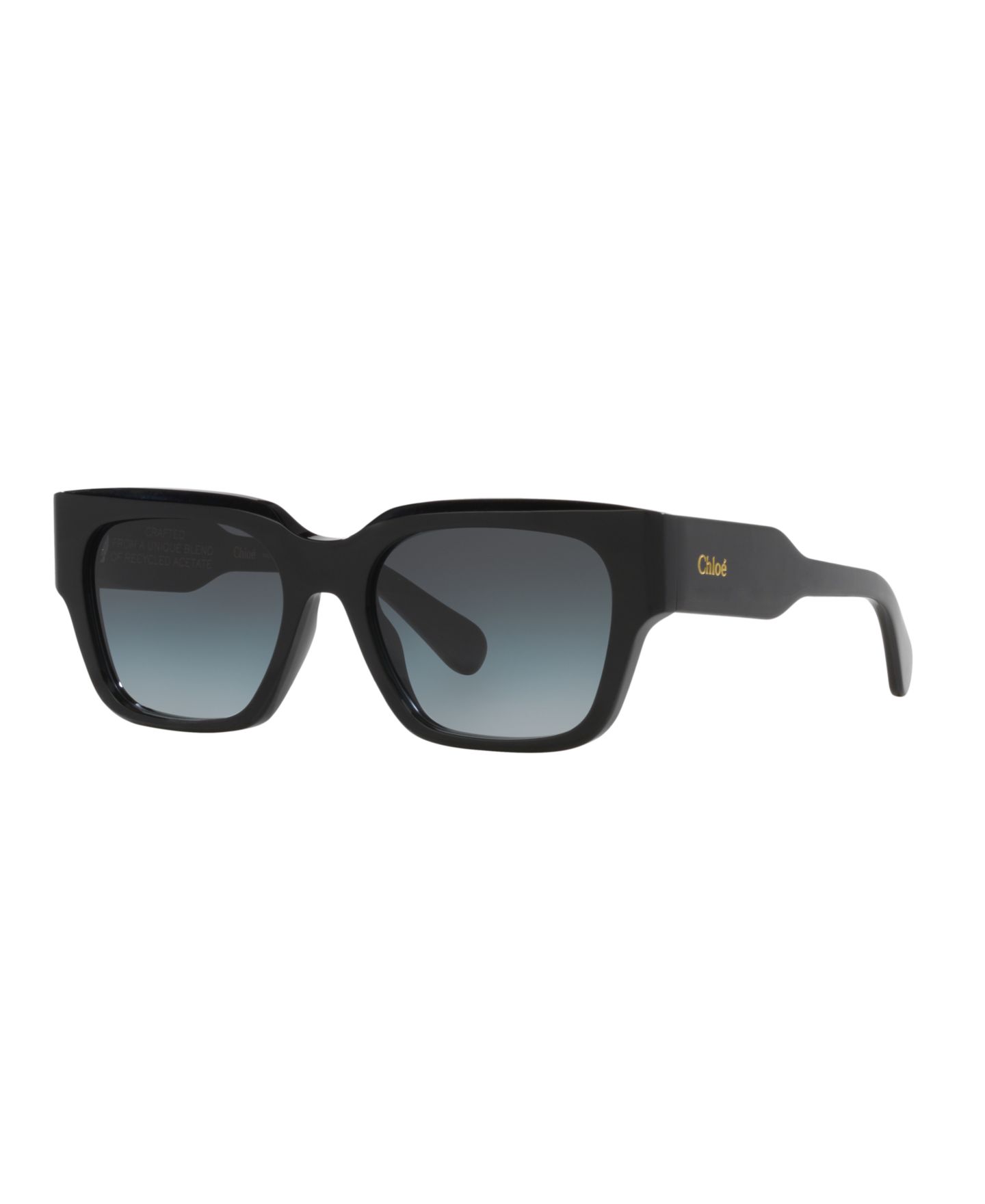 Женские солнцезащитные очки Chloe Sunglasses, CH0190S, цвет: Чёрный — фото 1