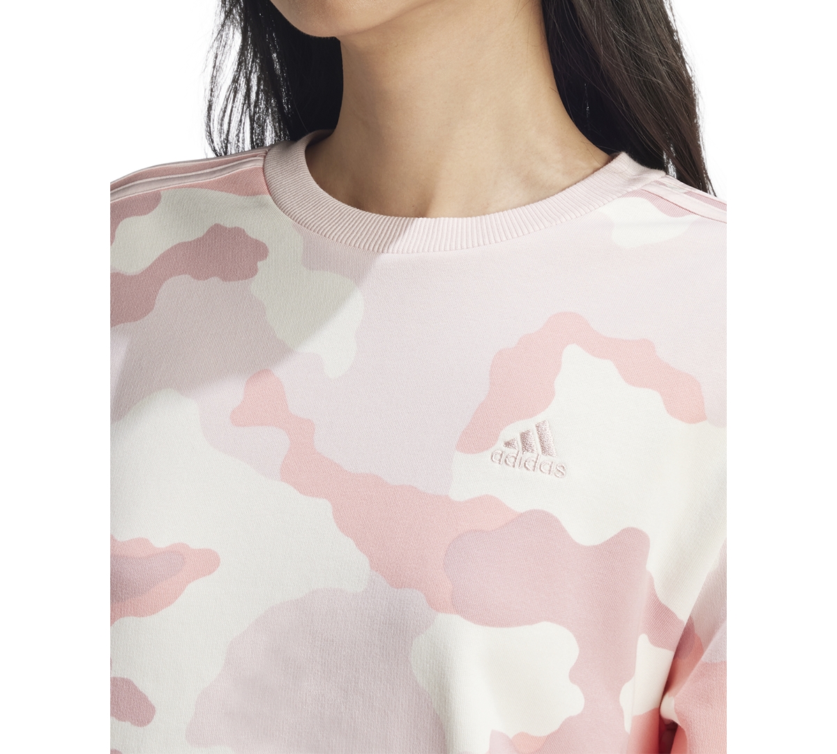 adidas Women's Camo Crewneck Sweatshirt