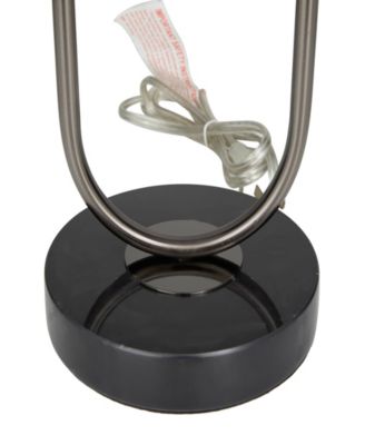 20" Metal Oval Shaped Accent Lamp 