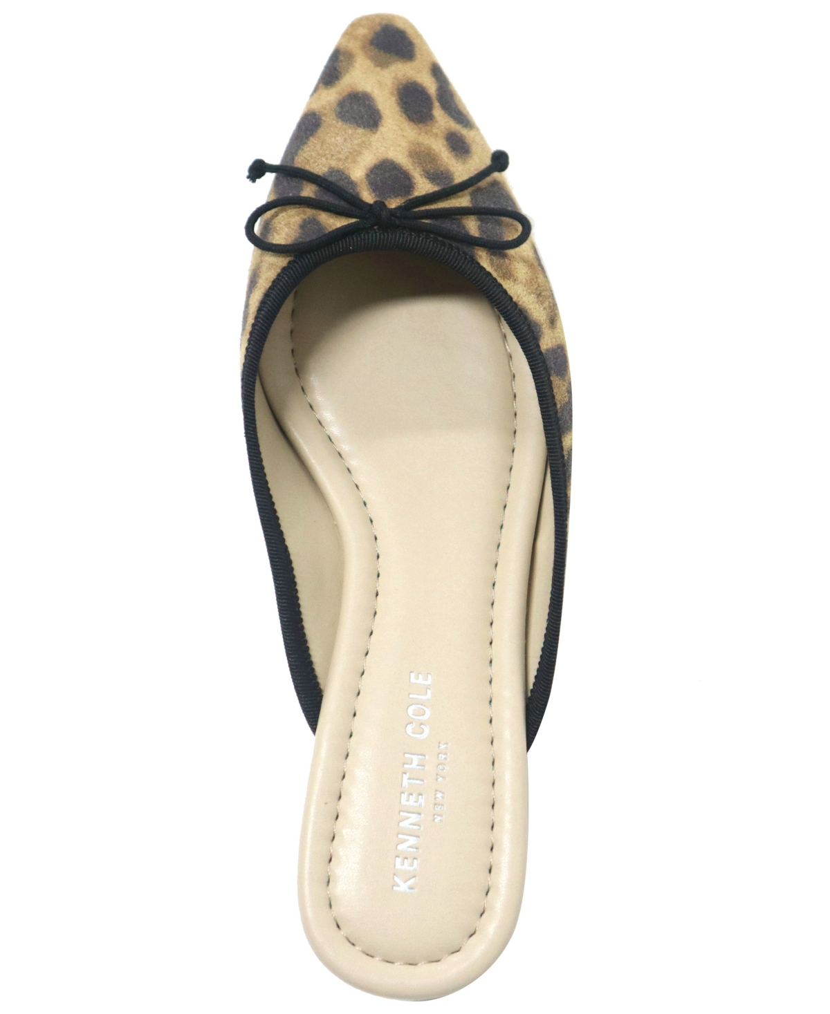 Kenneth Cole New York Women's Nora Pointed Toe Mule In Leopard Suede