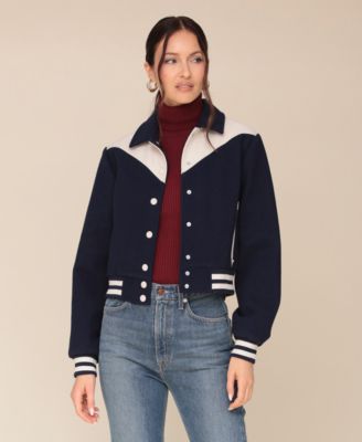 Avec Les Filles Women's Western Bomber Jacket