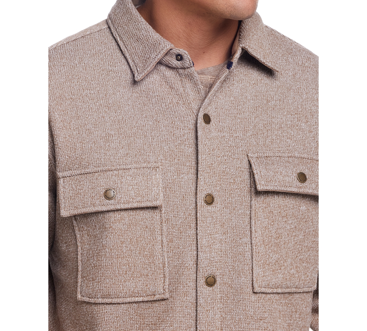 Weatherproof Vintage Men's Mixy Regular-Fit Fleece-Lined Shirt Jacket