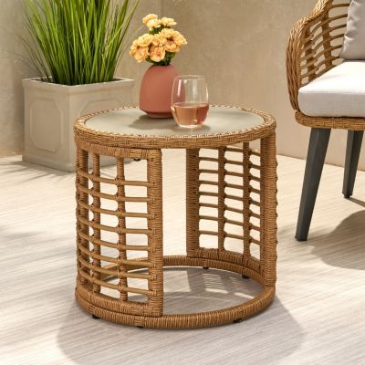 Streamdale Stylish Side Table for Refreshing Summer Drinks