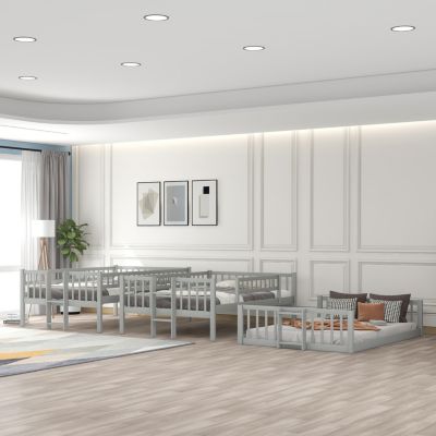 Streamdale Triple Bunk Bed with Ladder and Slide