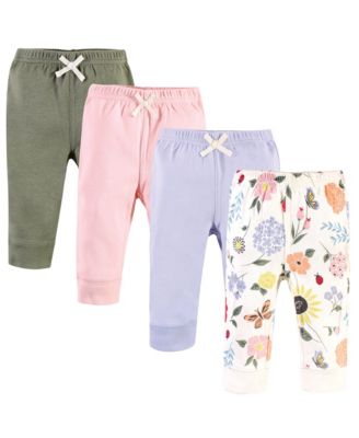 Touched by Nature Baby Girls Soft Natural Cotton Bottoms - Flutter garden 31$