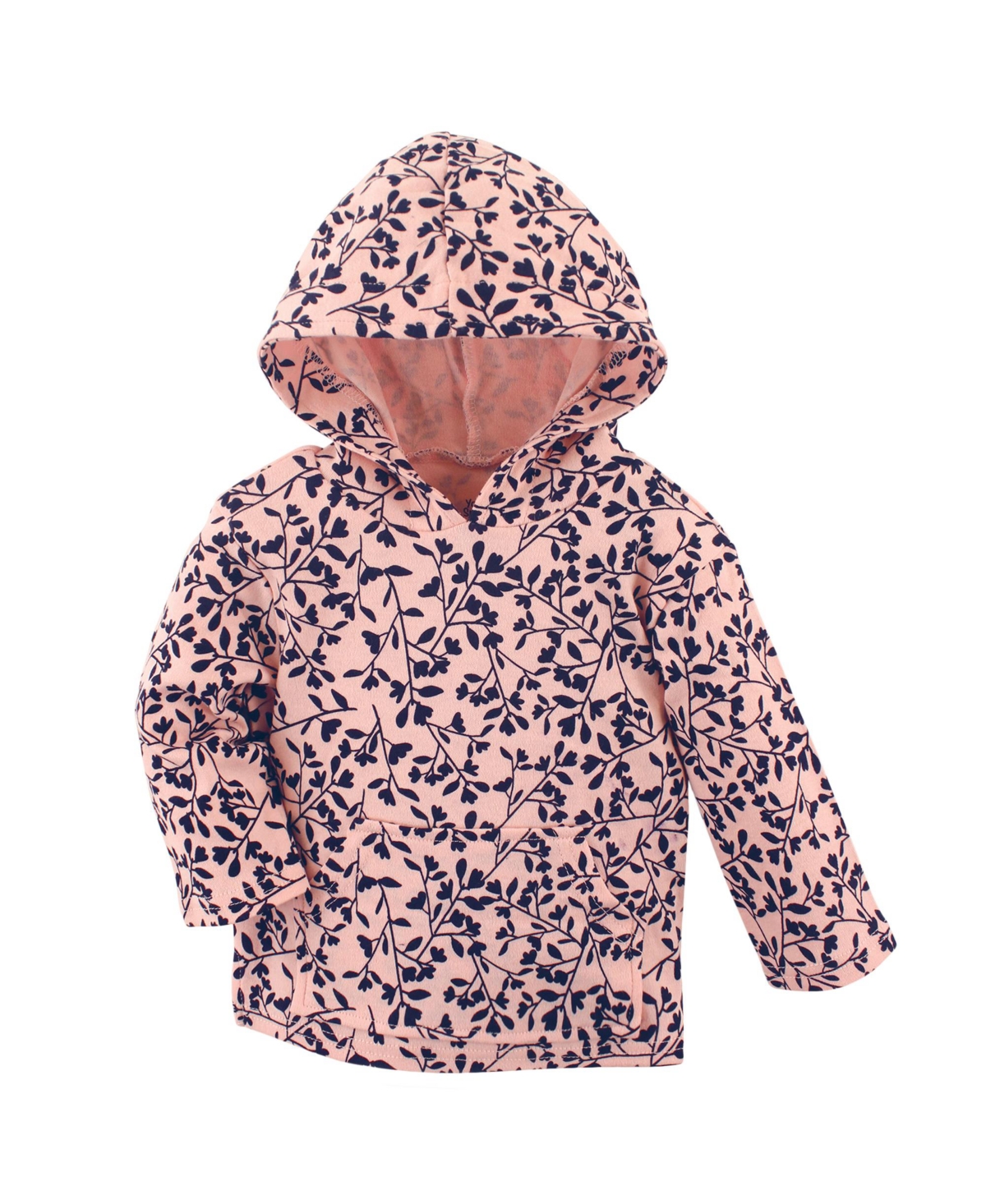 Yoga Sprout Baby Girls Cotton Hoodie, Bodysuit or Tee Top, and Pant
