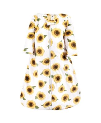 Hudson Baby Baby Girls Hudson Cozy Long-Sleeve Faux Fur Sleep Sack - Sunflower 40$