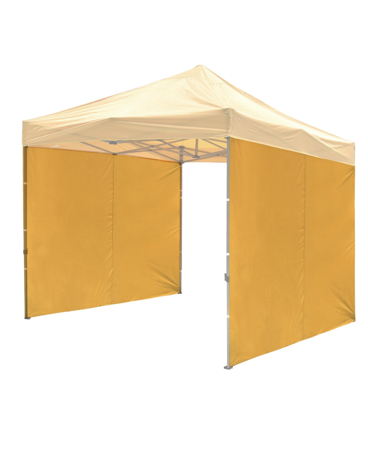 UV30+ 1080D 120g Sidewall Fits 10x10ft Canopy Outdoor Picnic 2 Pieces - Natrual
