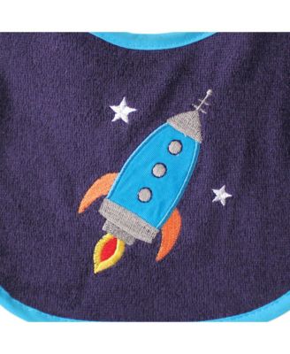 Seven-Count Absorbent Terry and Waterproof PEVA Bib Set