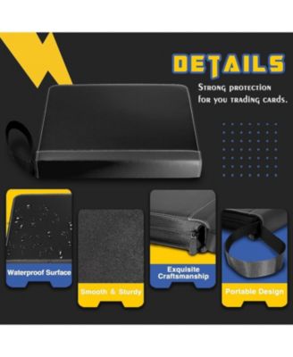 4-Pocket Waterproof Trading Card, Photo Binder: 400 Pockets