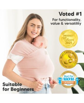 Original Baby Wraps Carrier, Baby Sling Carrier, Stretchy Infant Carrier for Newborn, Toddler