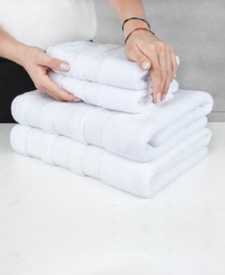 Salem Premium 100% Turkish Cotton 6 Piece Bath Towel Set
