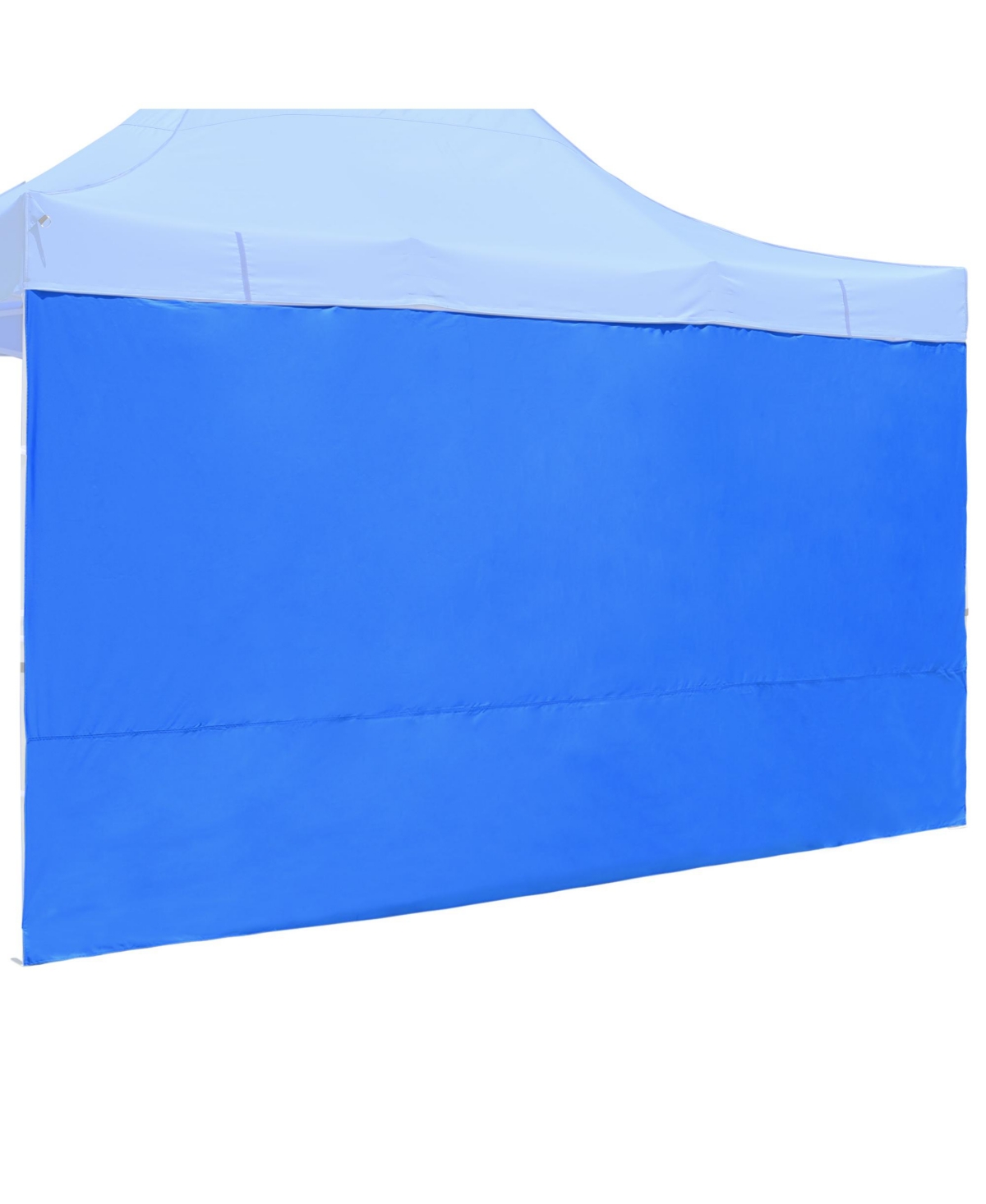 1 Pack Side Wall for 10x15 Ft Ez Pop Up Canopy Tent UV50+ Shelter Sun - Blue