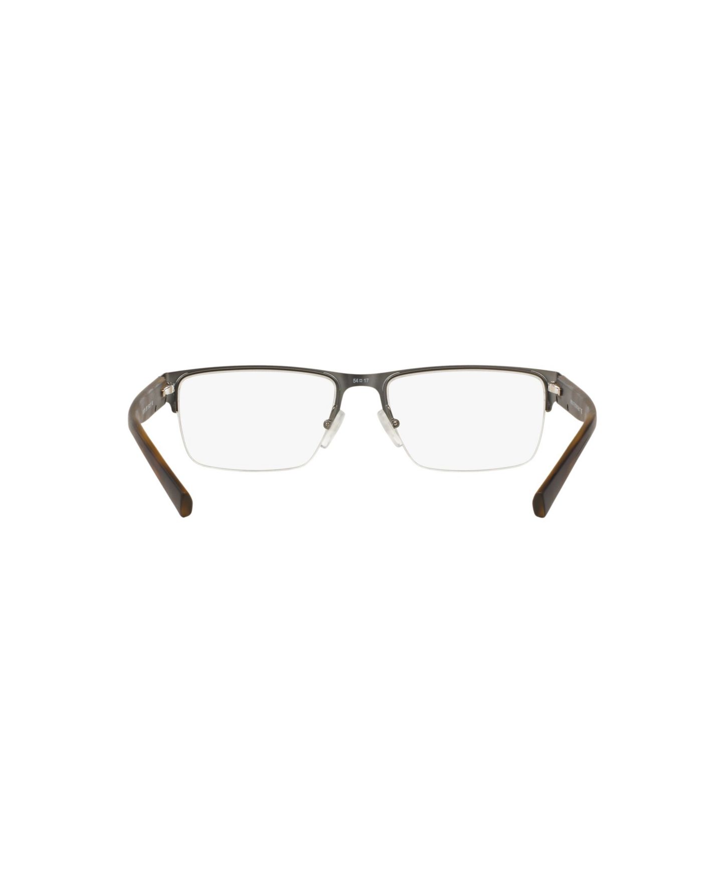 Мужские очки A|X Armani Exchange Man Rectangle Metal AX1018 Eyeglasses, цвет: Графитовый металлик — фото 3