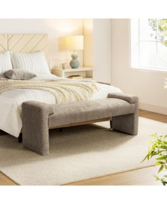 Arlesia 58.5'' W Modern Upholstered Accent Bench