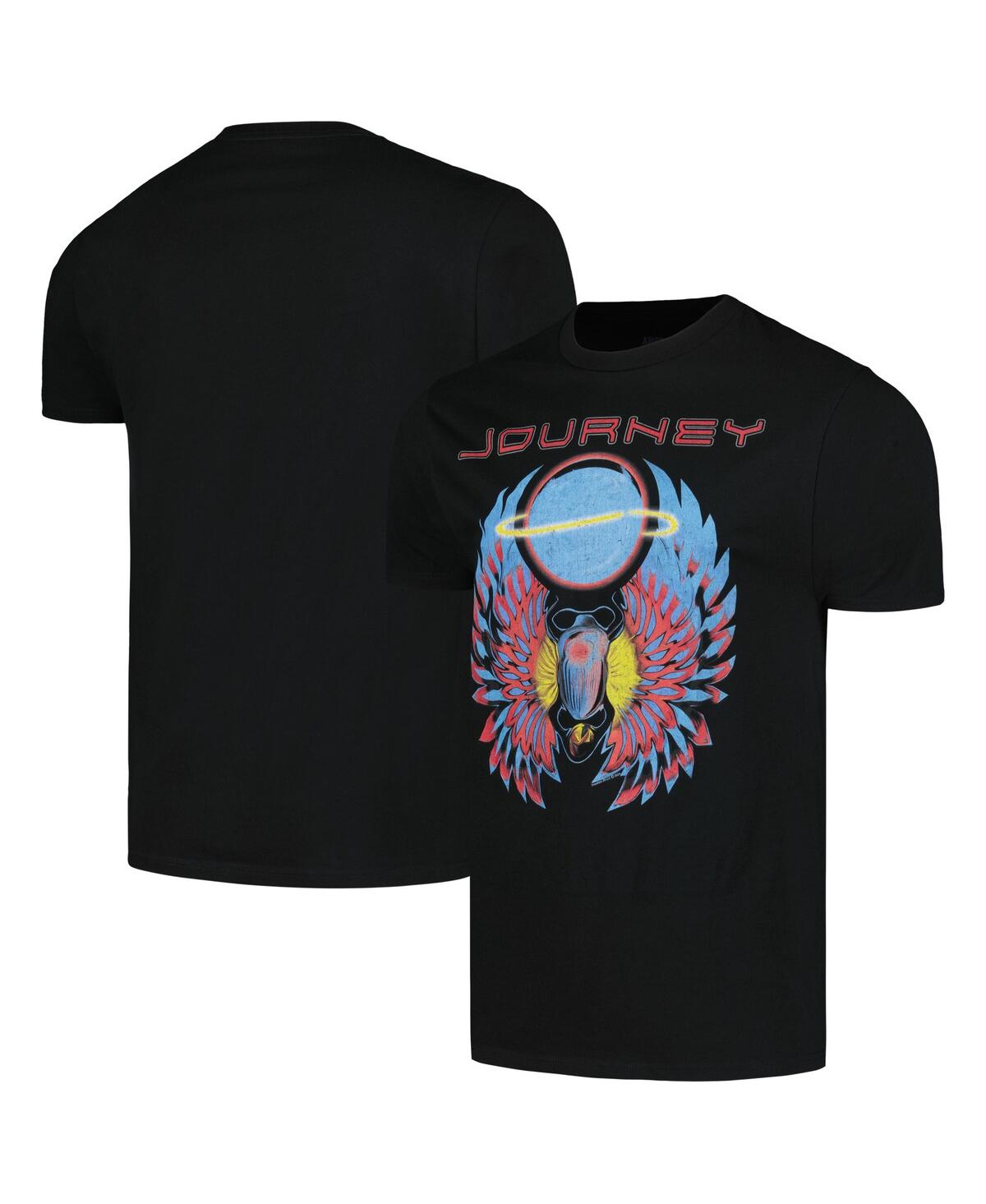 Men's and Women's Black Journey Scarab with Orb Graphic T-Shirt - Black