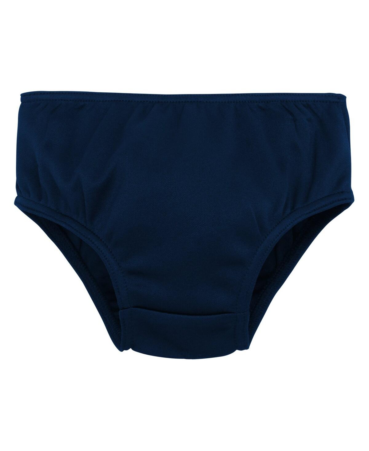 Outerstuff Girls Toddler Navy Seattle Seahawks Spirit Cheer Two-piece Cheerleader Set With Bloomers In Navy
