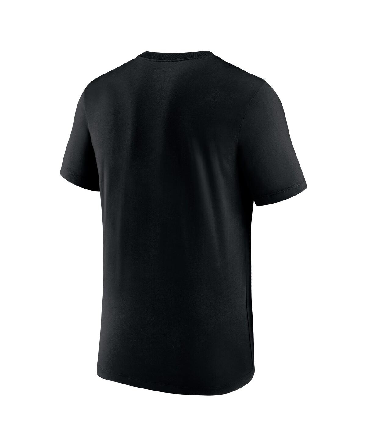 Nike Men's Black Paris Saint-germain Lights T-shirt In Black
