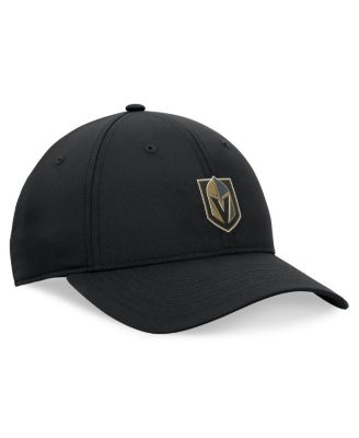 Men's Black Vegas Golden Knights Front Office Ripstop Adjustable Hat