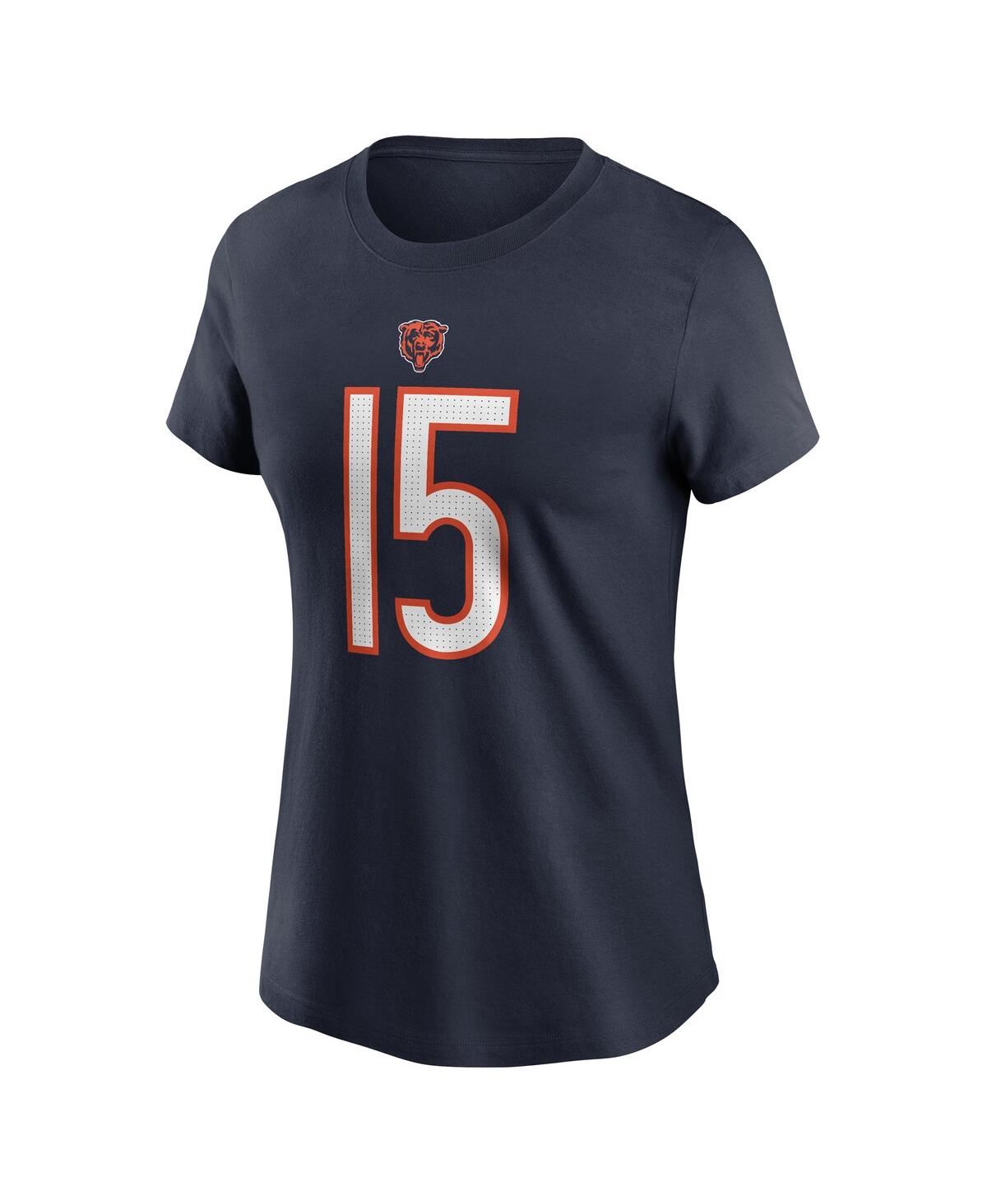 Nike Women's Rome Odunze Navy Chicago Bears 2024 Nfl Draft Name Number T-shirt In Navy