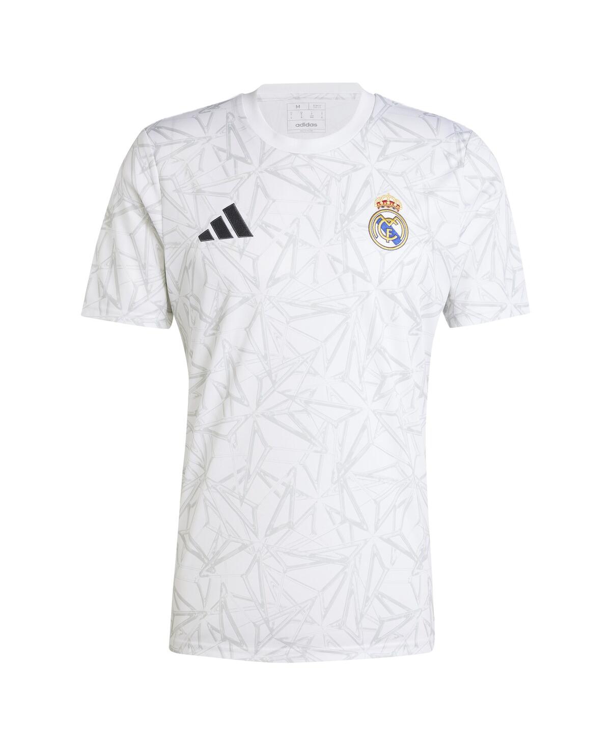 Adidas Men'sReal Madrid 2024/25 Pre-Match Top - White
