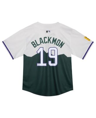 Toddler Charlie Blackmon Green Colorado Rockies City Connect Limited Player Jersey