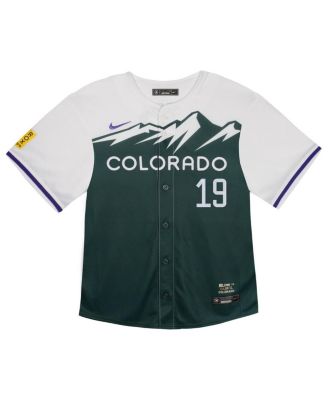 Toddler Charlie Blackmon Green Colorado Rockies City Connect Limited Player Jersey