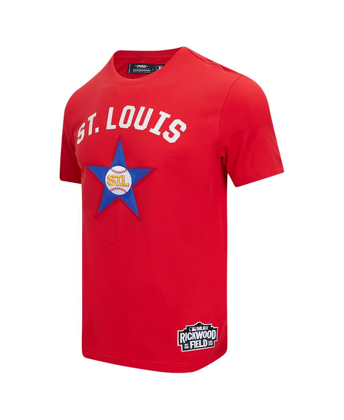 Shop Pro Standard Men's Red St. Louis Cardinals 2024 Rickwood Classic T-shirt