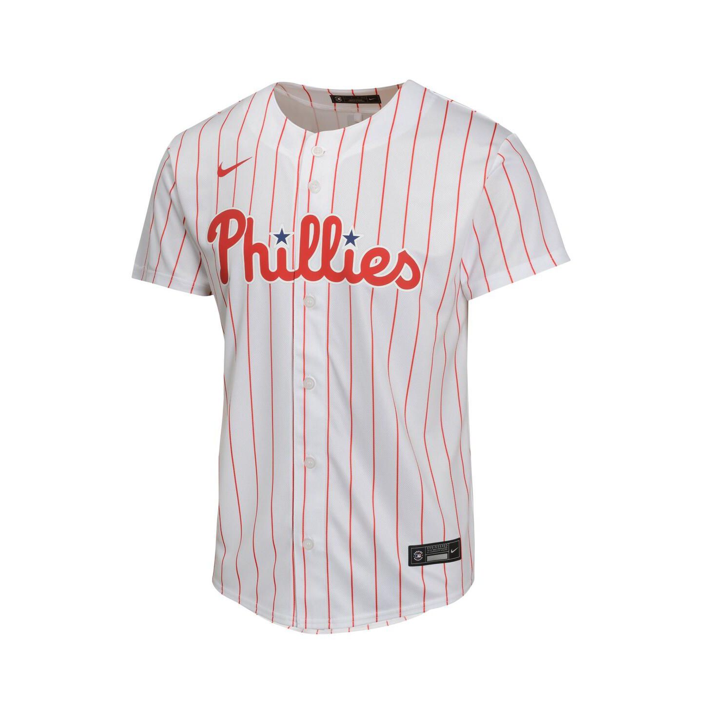 Детская домашняя игровая джерси Nike Bryce Harper Philadelphia Phillies, White — фото 2
