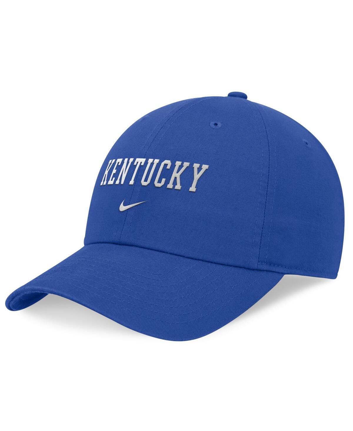 Men's and Women's Royal Kentucky Wildcats 2024 Sideline Club Adjustable Hat - Royal