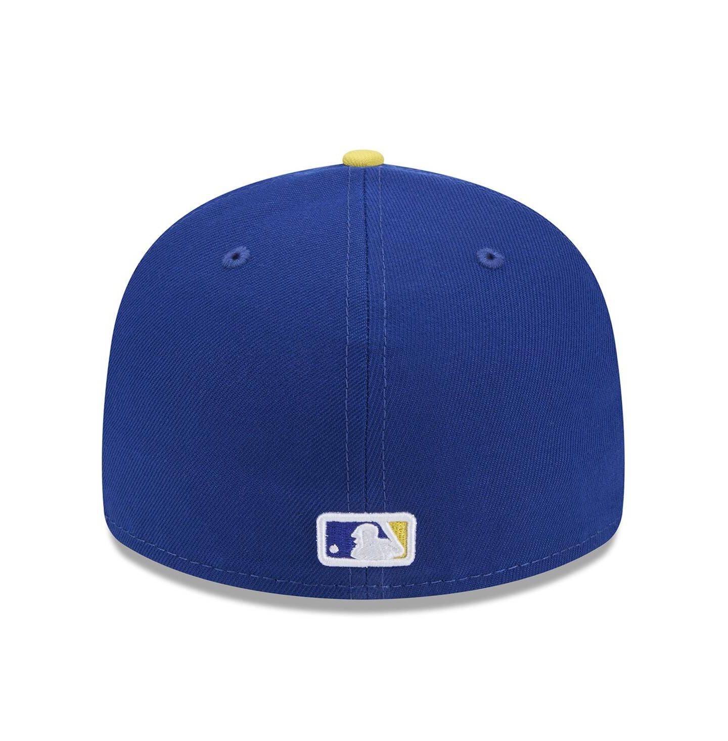 Мужская кепка New Era Royal Minnesota Twins 2024 City Connect 59FIFTY Low Profile Fitted Hat — фото 2
