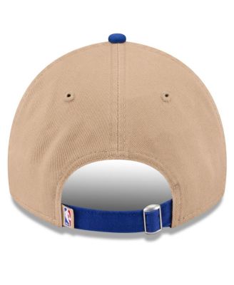 Men's Tan/Royal Golden State Warriors 2024 NBA Draft 9TWENTY Adjustable Hat