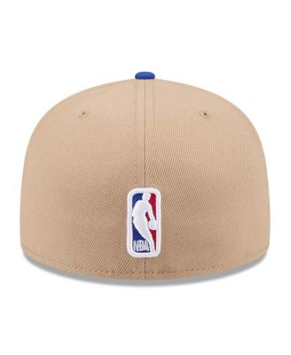 Men's Tan/Blue Detroit Pistons 2024 NBA Draft 59FIFTY Fitted Hat