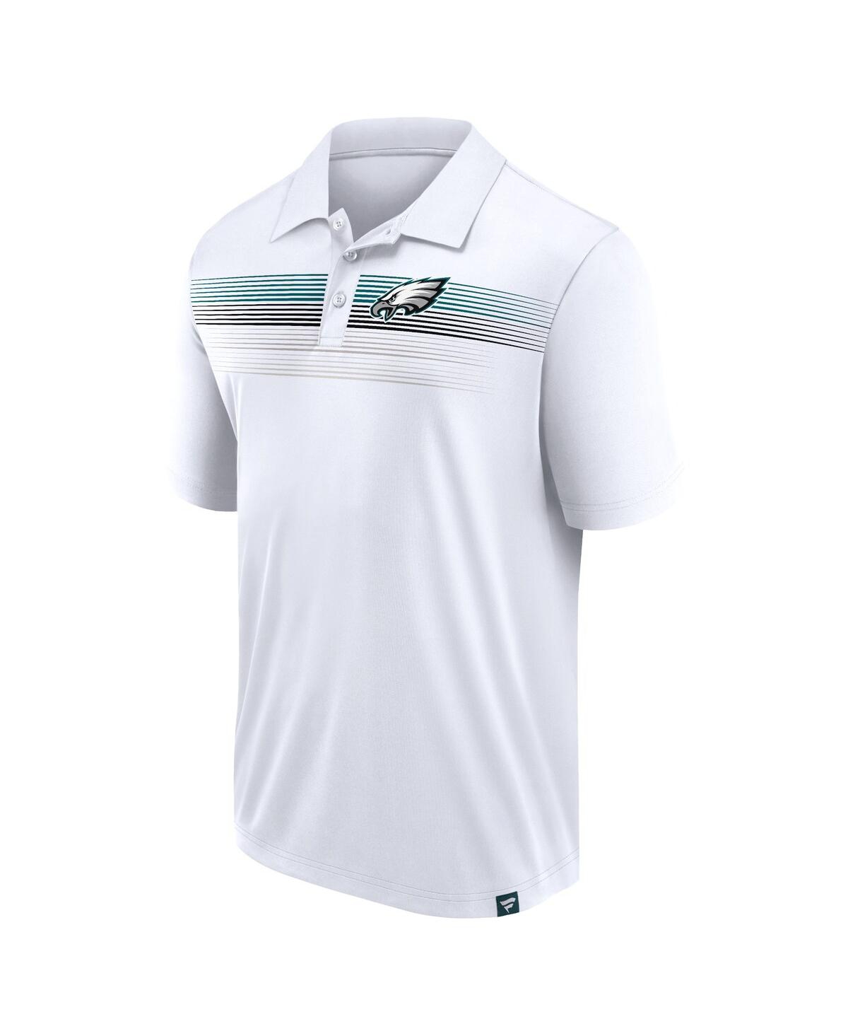 Fanatics Men's White Philadelphia Eagles Big Tall Sublimated Polo In White