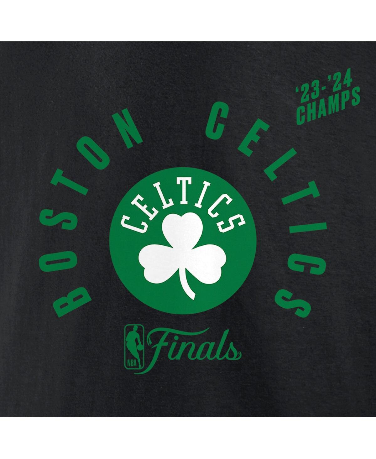 Fanatics Men'sBoston Celtics 2024 Nba Finals Champions Drive to the Hoop Long Sleeve T-Shirt - Black