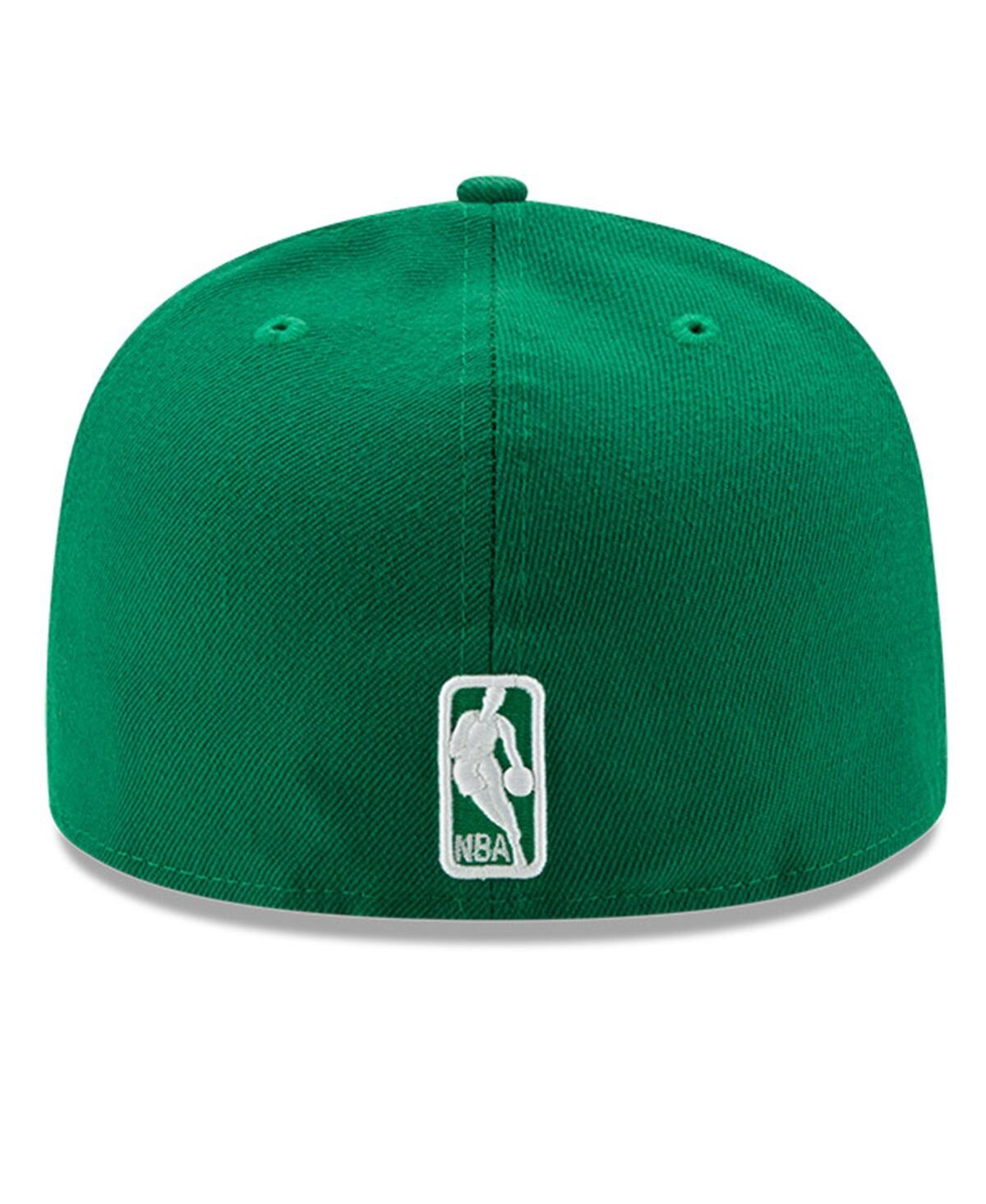 New Era Men's Kelly Green/ Boston Celtics 2024 Nba Finals Champions Side Patch 59FIFTY Fitted Hat