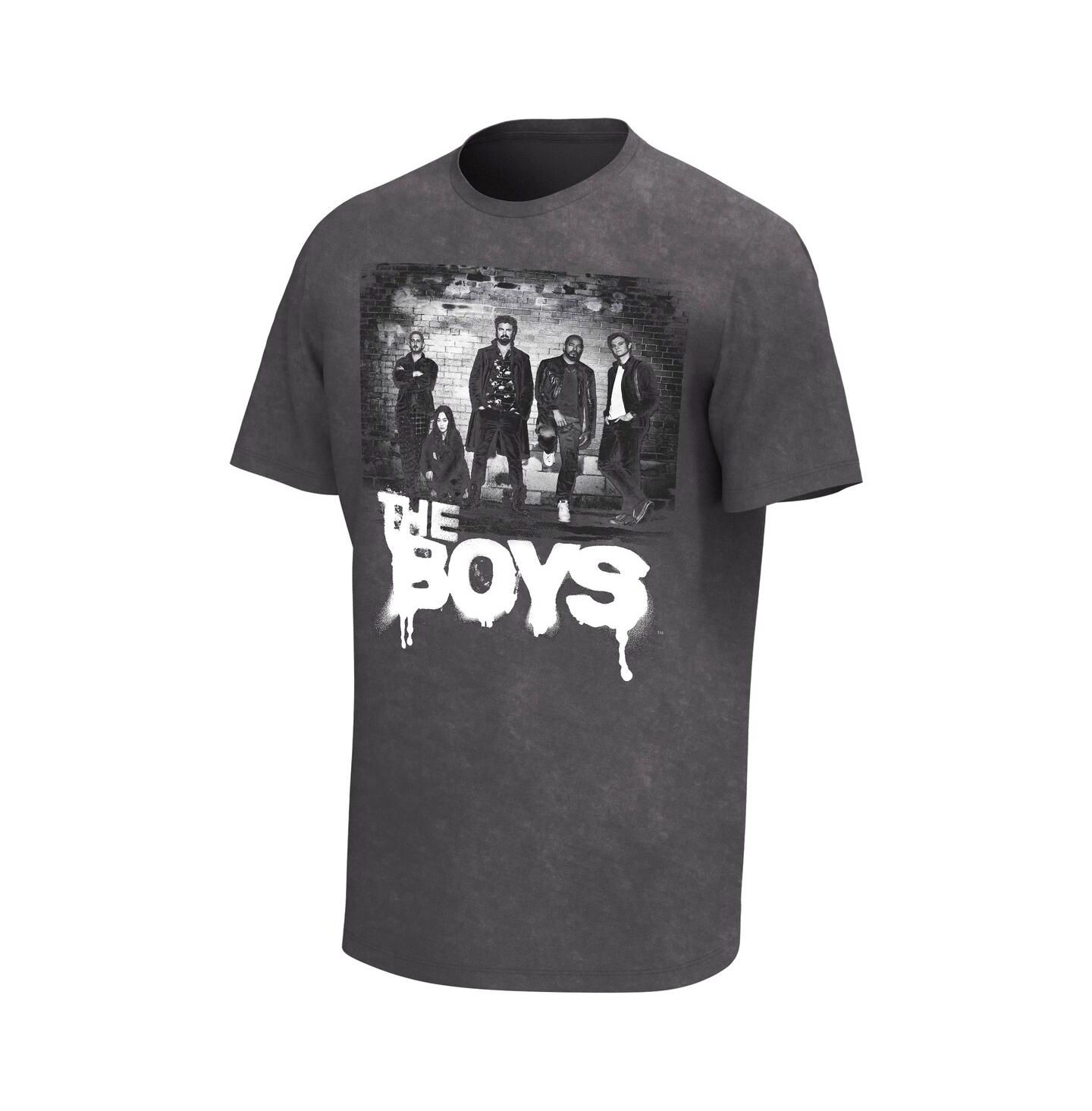 Мужская футболка Philcos Black The Boys The Crew Washed Graphic — фото 3