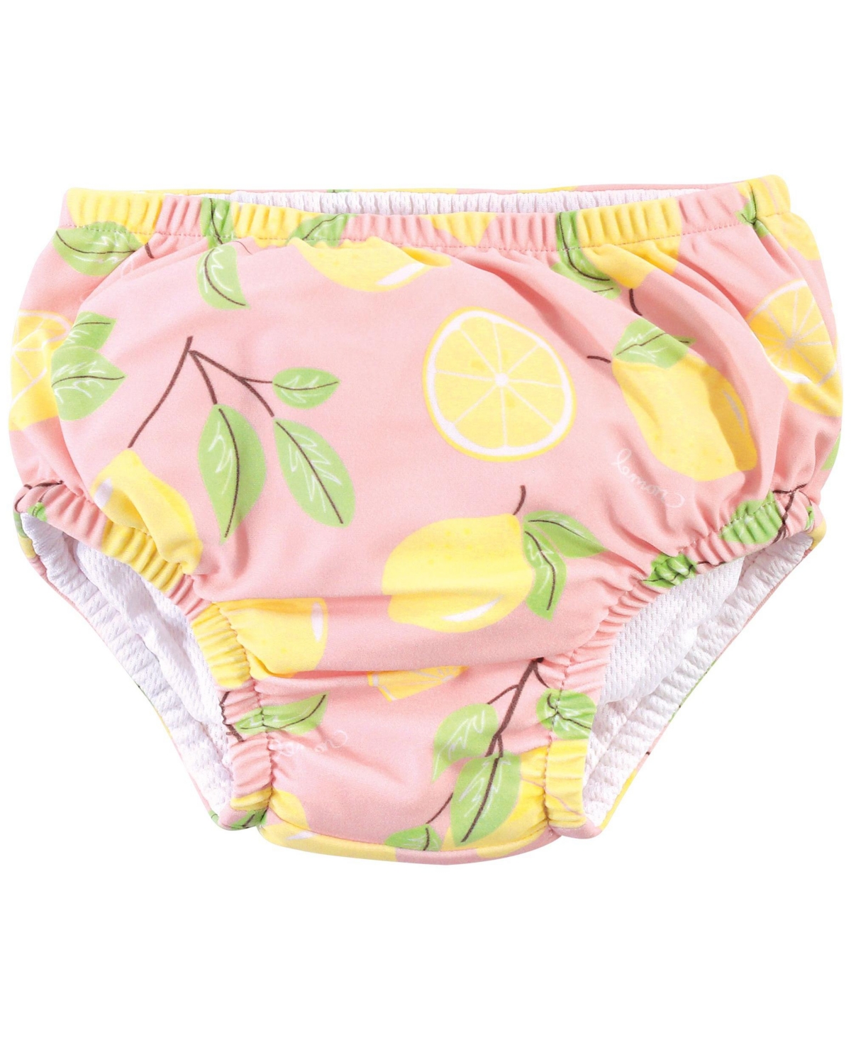 Hudson Baby Baby Girls Swim Diapers,- Pink lemons