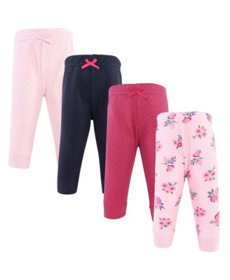 Quilted Jogger Pants 4pk