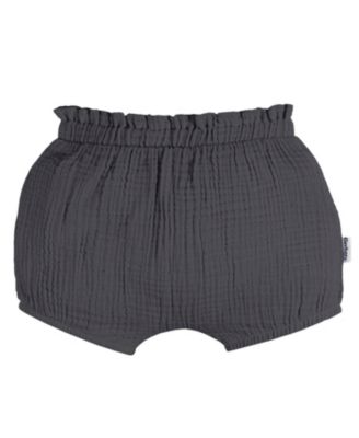 Baby Girls Gauze Bubble Shorts, 3-Pack