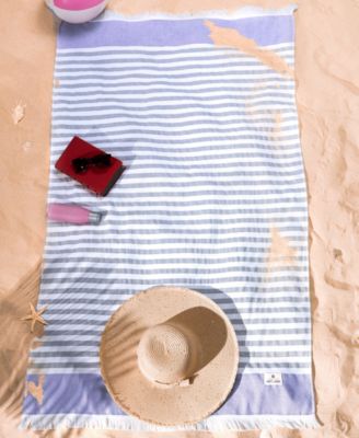Peshtemal 100% Turkish Cotton 4-Pack Beach Towels, 35" x 60" 