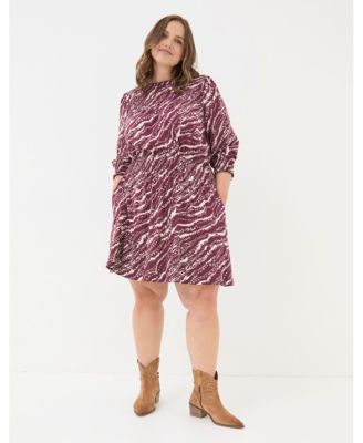 FatFace Women's Krishan Wild Terrain Jersey Dress - Macy's