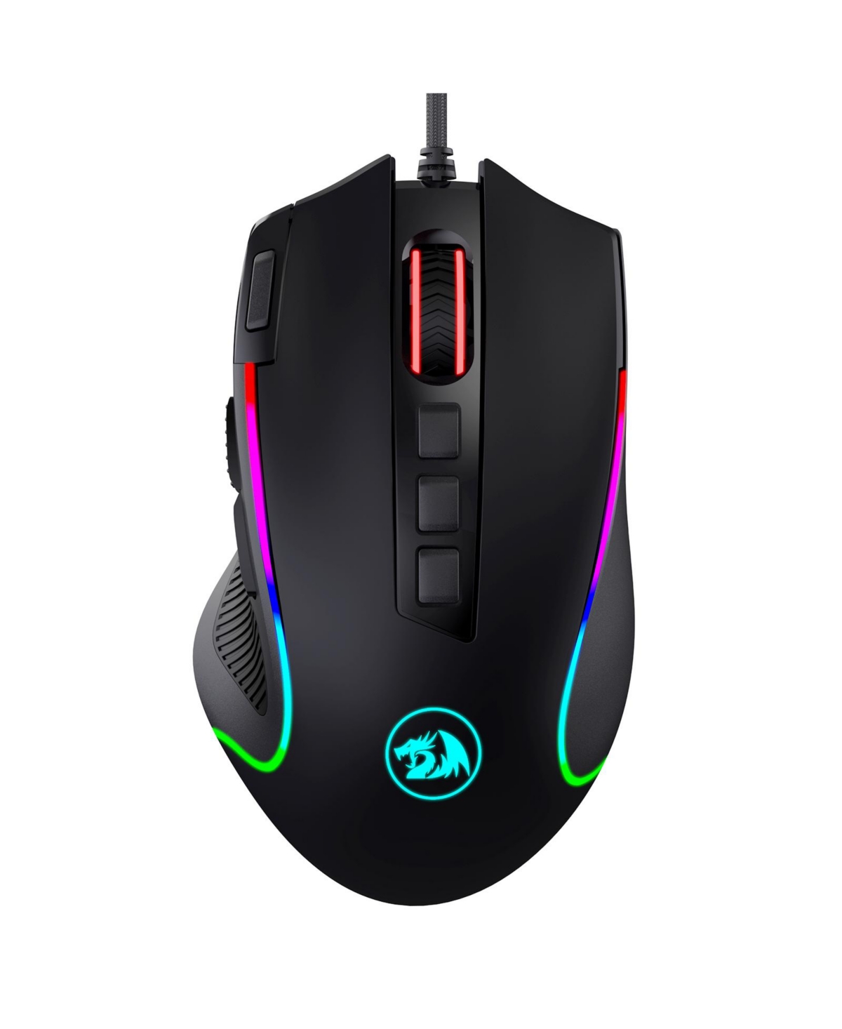Redragon Predator M612 Wired Optical Gaming Mouse with Rgb Backlighting - Black