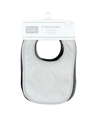 Ten-Count Spill-Proof Bamboo Rayon Baby Bibs