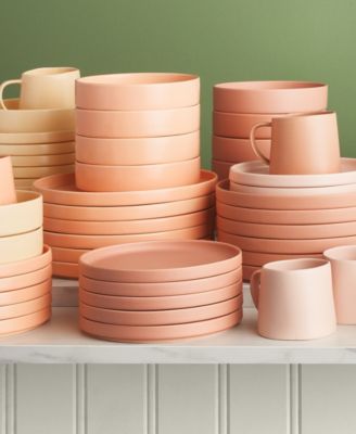 Stella Porcelain Salad Plates, Set of 6