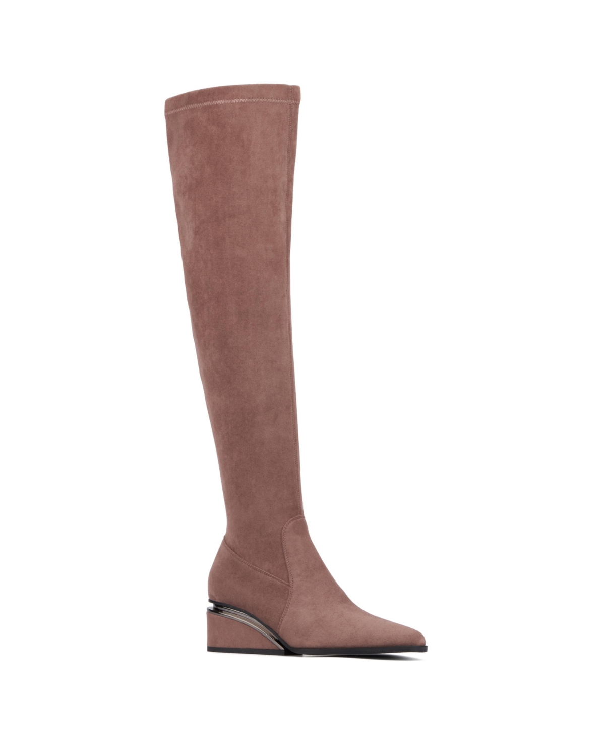 Torgeis Women's Madaline Thigh High Boots - Taupe