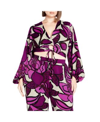 Women's Fiesta Print Top