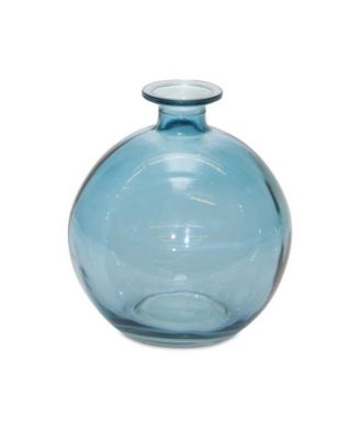 Glass Bubble Vase Set Elegant Home Decor Accent